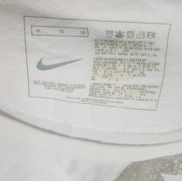 Nike White Logo Tee - Picture 4 of 4